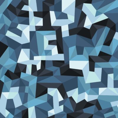 Bevel Camo Blue